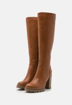 Anna Field High Heeled Boots - Cognac -Anna Field Shop 0d736aa8acf44bc89badfe007b3c2a48
