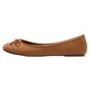 Anna Field Ballet Pumps - Cognac