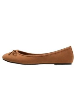 Anna Field Ballet Pumps - Cognac