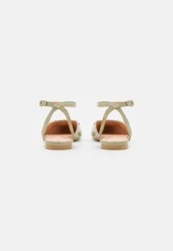 Anna Field Ankle Strap Ballet Pumps - Khaki -Anna Field Shop 118fc5813d8340ff8ca1462294922469