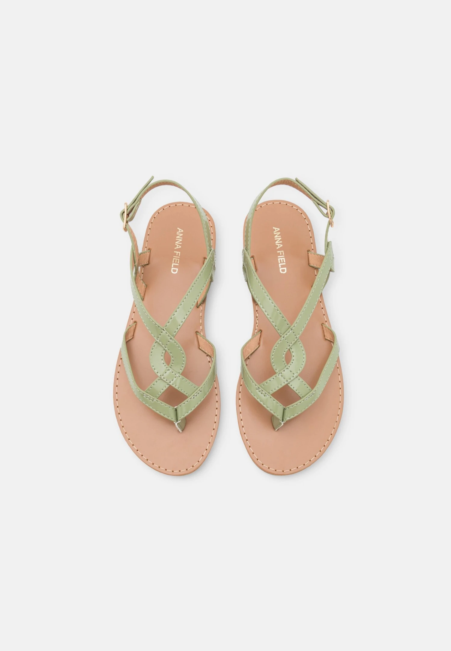 Anna Field T-Bar Sandals - Mint 6 Anna Field T-Bar Sandals - Mint - Image 6