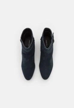 Anna Field Leather - Classic Ankle Boots - Dark Blue -Anna Field Shop 1b5ca64e0bca44f69ee028abe21e449a