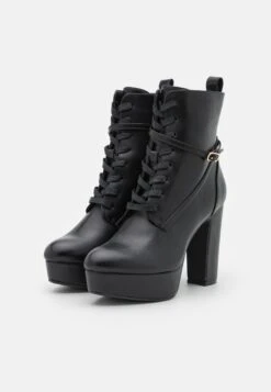 Anna Field Lace-Up Ankle Boots - Black -Anna Field Shop 1c4d9e55c4aa47c5ab864fa66720d1e1