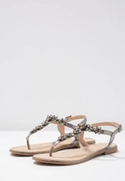 Anna Field T-Bar Sandals - Gunmetall -Anna Field Shop 22c92081cda645cfbfdc4c08f168c446