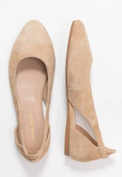 Leather- Ballet Pumps - Beige -Anna Field Shop 268b2bf489dc4dd5bf9fc78ce05ed809
