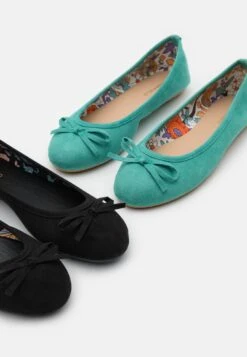 Anna Field 2 Pack - Ballet Pumps - Mint/Black -Anna Field Shop 268f697da350486c9c3a77aa509f55a3