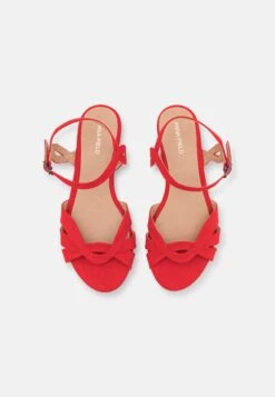 Anna Field Sandals - Red -Anna Field Shop 2a6405e8beed484fbdc119d928ad8d09