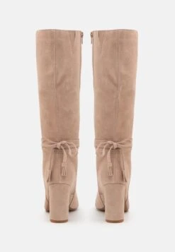 Leather - High Heeled Boots - Beige -Anna Field Shop 2b27b9fa0ead46b5854946c3bf548e16