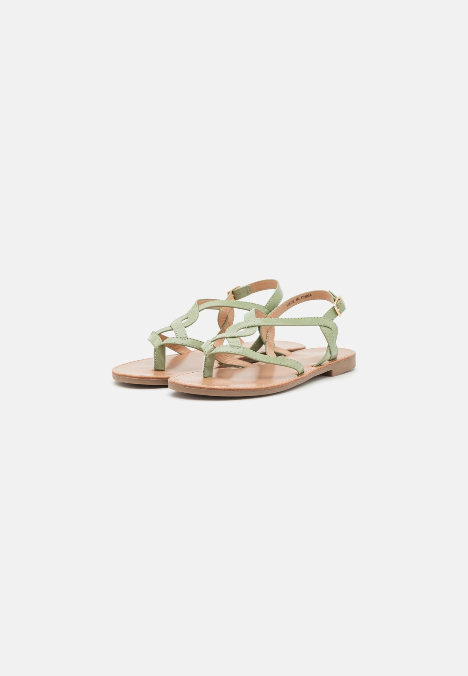 Anna Field T-Bar Sandals - Mint 3 Anna Field T-Bar Sandals - Mint - Image 3