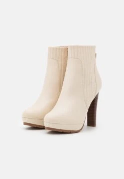 Anna Field Platform Ankle Boots - Offwhite -Anna Field Shop 32bfe05c90bf43c3907c7ab41fbc36d4
