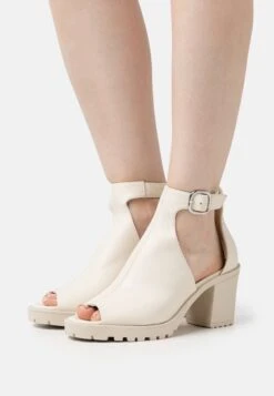 Anna Field Ankle Cuff Sandals - Offwhite