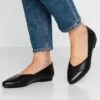 Anna Field Leather Ballerinas - Ballet Pumps
