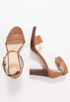 Anna Field Leather- High Heeled Sandals - Cognac -Anna Field Shop 4143aa10e184427da76aaa18c4867d70