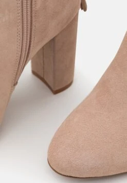 Leather - High Heeled Boots - Beige -Anna Field Shop 46cb7ba4b24644c79690a3cae899d54e