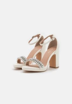 Anna Field High Heeled Sandals - White -Anna Field Shop 46f70b93105045068771b7a0da5eef86