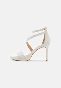 Anna Field Leather- High Heeled Sandals - White