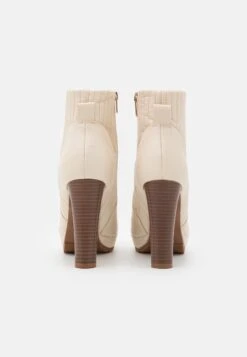 Anna Field Platform Ankle Boots - Offwhite -Anna Field Shop 59ea63130ff946319aef5b1840c17163