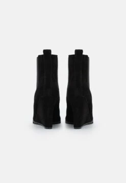 Anna Field Leather Winter Boot - High Heeled Ankle Boots - Black -Anna Field Shop 5a8910ef403341379dc49d1a43d1499f