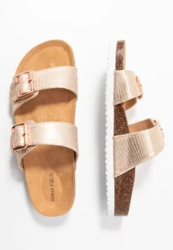 Anna Field Slippers - Rose Gold -Anna Field Shop 5e8d629c83964c1ea06cee64c04a9417