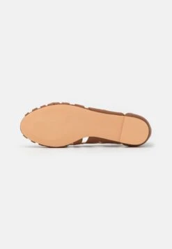 Anna Field Leather - Peeptoe Ballet Pumps - Cognac -Anna Field Shop 663f25bd0c884f89aef185e5f6c55824