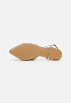 Anna Field Ankle Strap Ballet Pumps - Khaki -Anna Field Shop 6a04ce03b3384f1fbd30e20be598231b