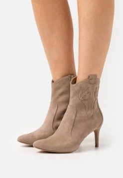 Anna Field Cowboy/Biker Ankle Boot - Cowboy/Biker Ankle Boot
