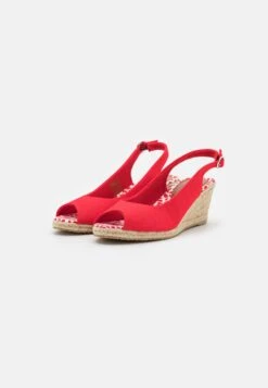 Anna Field Wedge Sandals - Red -Anna Field Shop 6f7e559cecaf41f7a75d9a7d57a7b19c