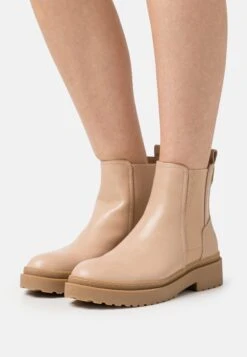 Anna Field Platform Ankle Boots - Beige