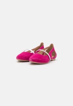 Anna Field Leather - Ankle Strap Ballet Pumps - Pink -Anna Field Shop 79b14b924e8940b09ec484963a0933a4