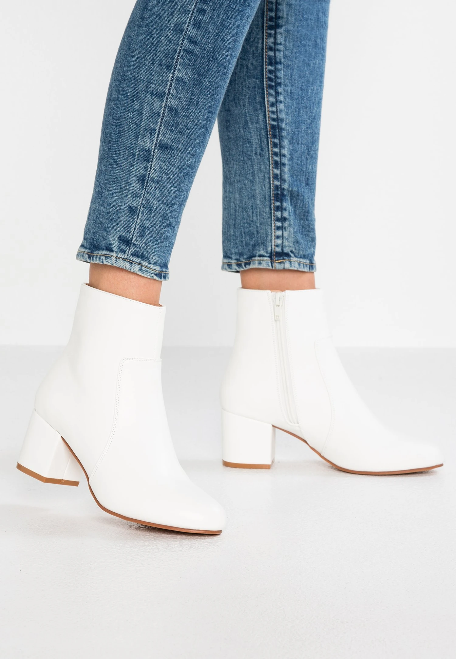 Anna Field Ankle Boots - White 1 Anna Field Ankle Boots - White