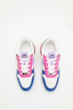 Anna Field Leather- Trainers - White/Multi-Coloured -Anna Field Shop 846dab65b7724de5a09b88d3207e0489