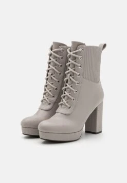 Anna Field High Heeled Ankle Boots - Grey 8 Anna Field High Heeled Ankle Boots - Grey -Anna Field Shop 8518b611ad244e06b8c77fb9c36e5f0f