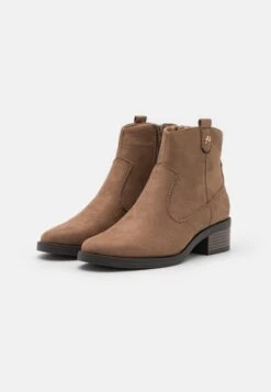 Anna Field Cowboy/Biker Ankle Boot - Taupe -Anna Field Shop 969a83afce0c4982b752b24a90fd183d