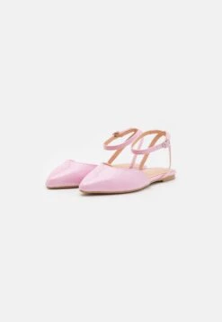 Anna Field Ankle Strap Ballet Pumps - Pink -Anna Field Shop 9ac5a96e3f5a42e7bbd4ca2e8e078829