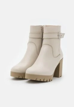 Leather - Platform Ankle Boots - Beige -Anna Field Shop 9e1f5757440d4e40ae7b97b4a385743f