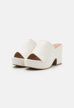 Wide Fit - Heeled Mules -White -Anna Field Shop 9fdc4ed5dc1041329e405e87283ca9a7