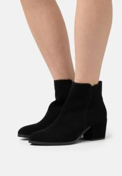 Anna Field Leather- Ankle Boots - Black