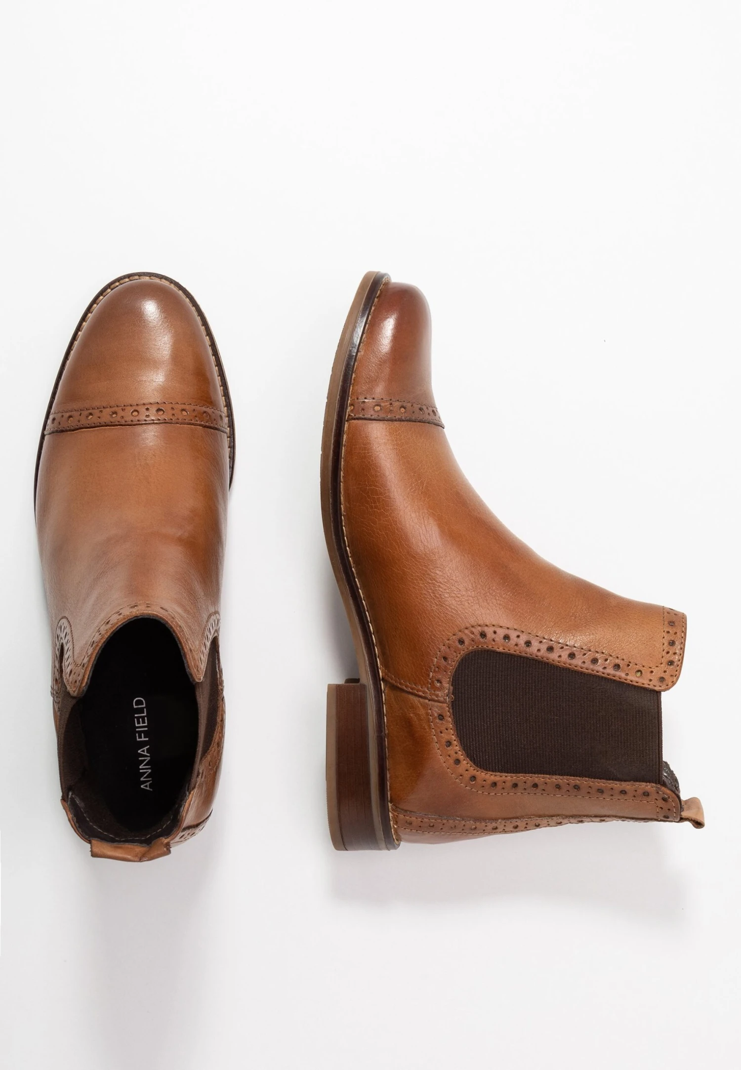 Anna Field Leather - Classic Ankle Boots - Cognac 4 Anna Field Leather - Classic Ankle Boots - Cognac - Image 4