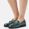 Anna Field Slip-Ons - Green