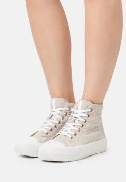 Anna Field High-Top Trainers - Beige