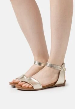 Anna Field Leather- Sandals - Gold
