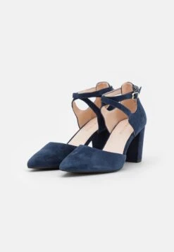 Anna Field Leather- High Heels - Dark Blue 8 Anna Field Leather- High Heels - Dark Blue -Anna Field Shop ad3ae528caf340659ba620c0ce989155