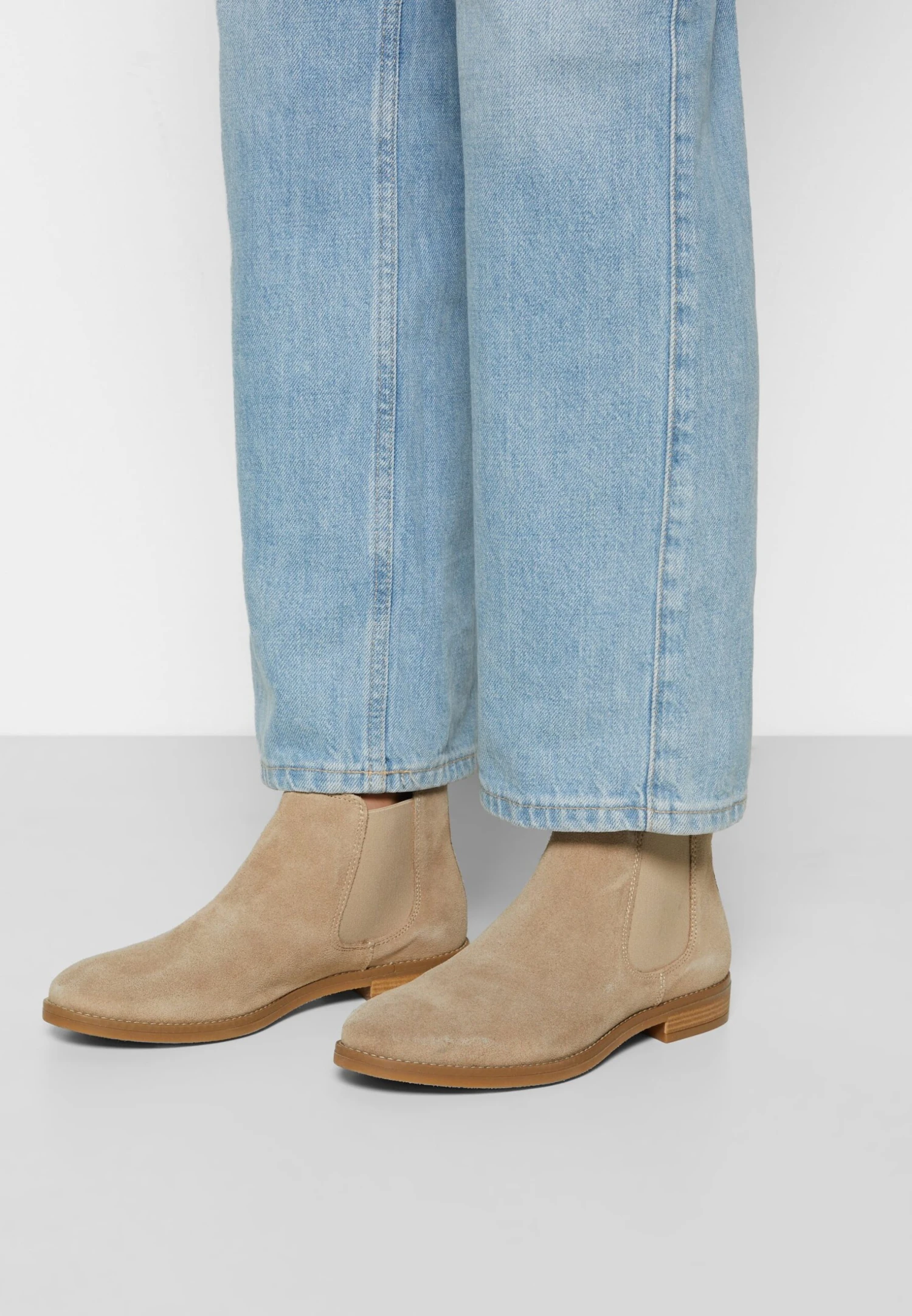 Anna Field Leather- Ankle Boots - Beige 3 Anna Field Leather- Ankle Boots - Beige - Image 3