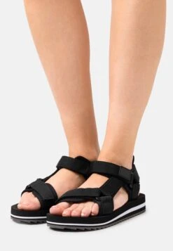 Anna Field Walking Sandals - Black