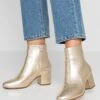 Anna Field Ankle Boots - Gold