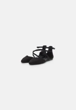 Anna Field Ankle Strap Ballet Pumps - Black -Anna Field Shop bc3bfb07509d4b928d218d7df4b2f64d