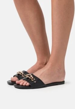 Wide Fit - Mules - Black