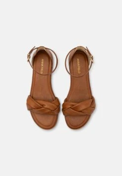 Leather - Sandals - Cognac -Anna Field Shop c03b53c0a6db47779ac8736be6a5613c