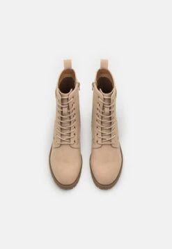 Lace-Up Ankle Boots - Beige -Anna Field Shop c15e3b1bd0e5474aba39911ad65f3fe2