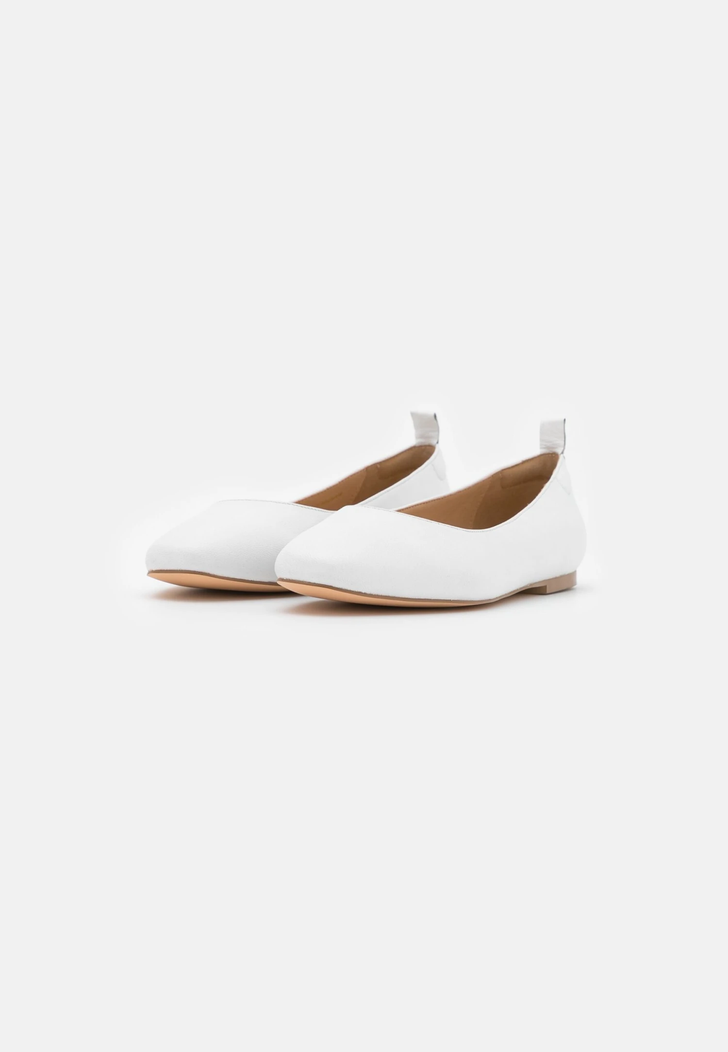 Anna Field Leather Comfort - Ballet Pumps - White 3 Anna Field Leather Comfort - Ballet Pumps - White - Image 3